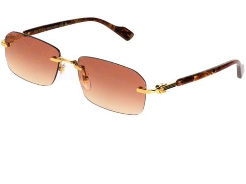 GUCCI GG1221S 004 56 Lunette de Soleil Homme GUCCI LOGO